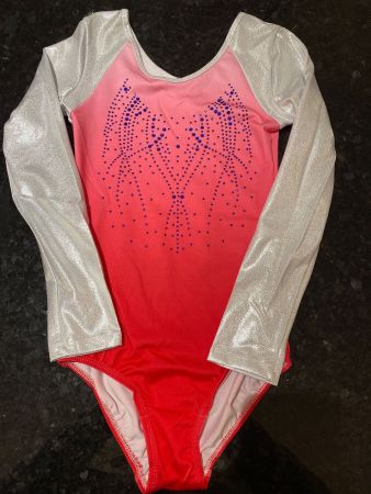146/152 Gymdress Justaucorps Kunstturnen Geräteturnen GETU