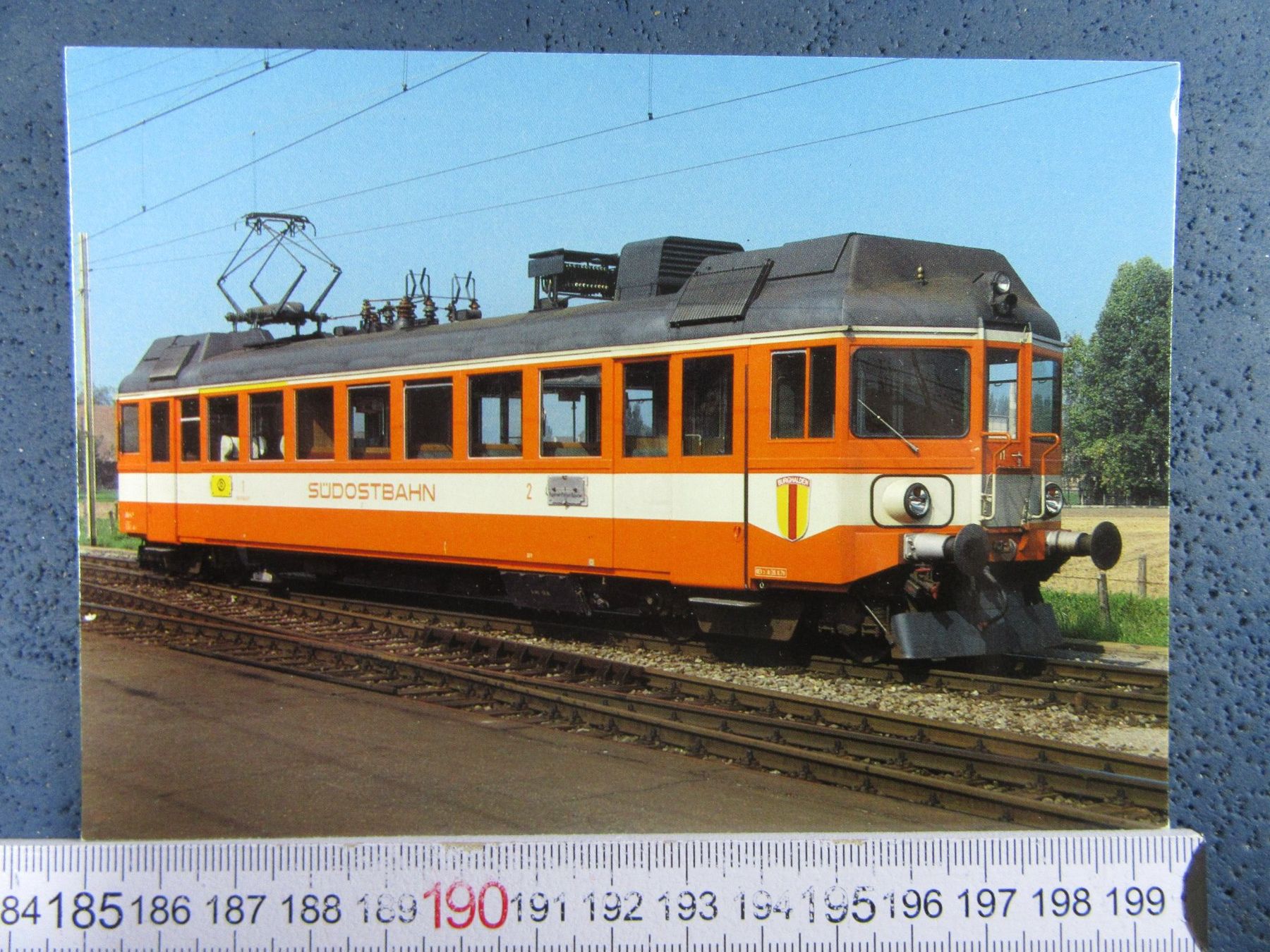 Cartoline postali: SOB ABe4/4 11 BURGHALDEN PFÄFFIKON SZ AK – Usato da Ettingen venduto da Hausi4711