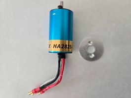 Brushless Motor HA2825-3600 mit Halterung neuwertig