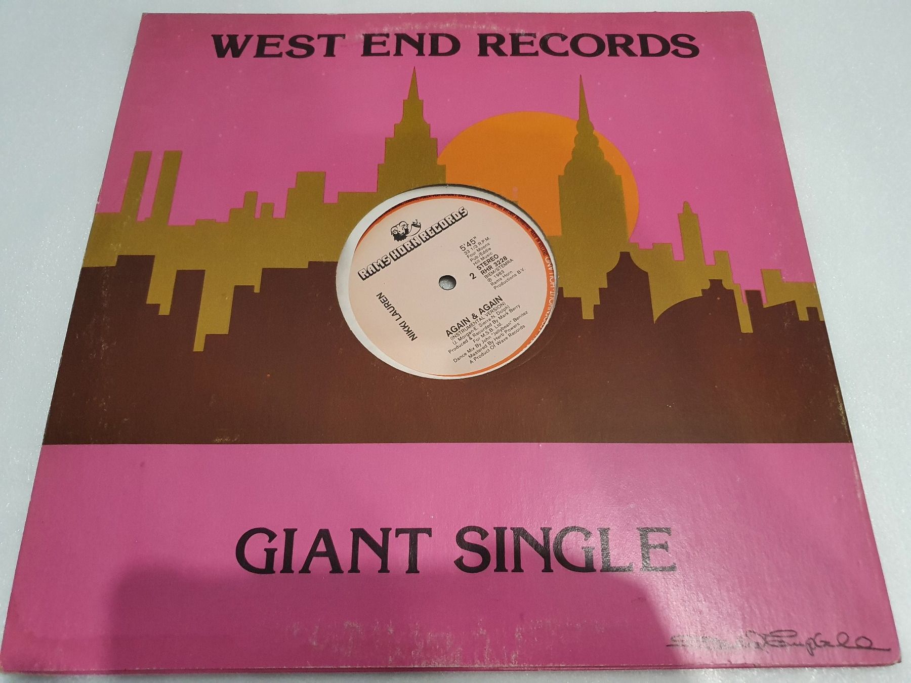 Schallplatten: Nikki Lauren – Again And Again – Gebraucht aus Uster von Vinyl-Leidenschaft 1