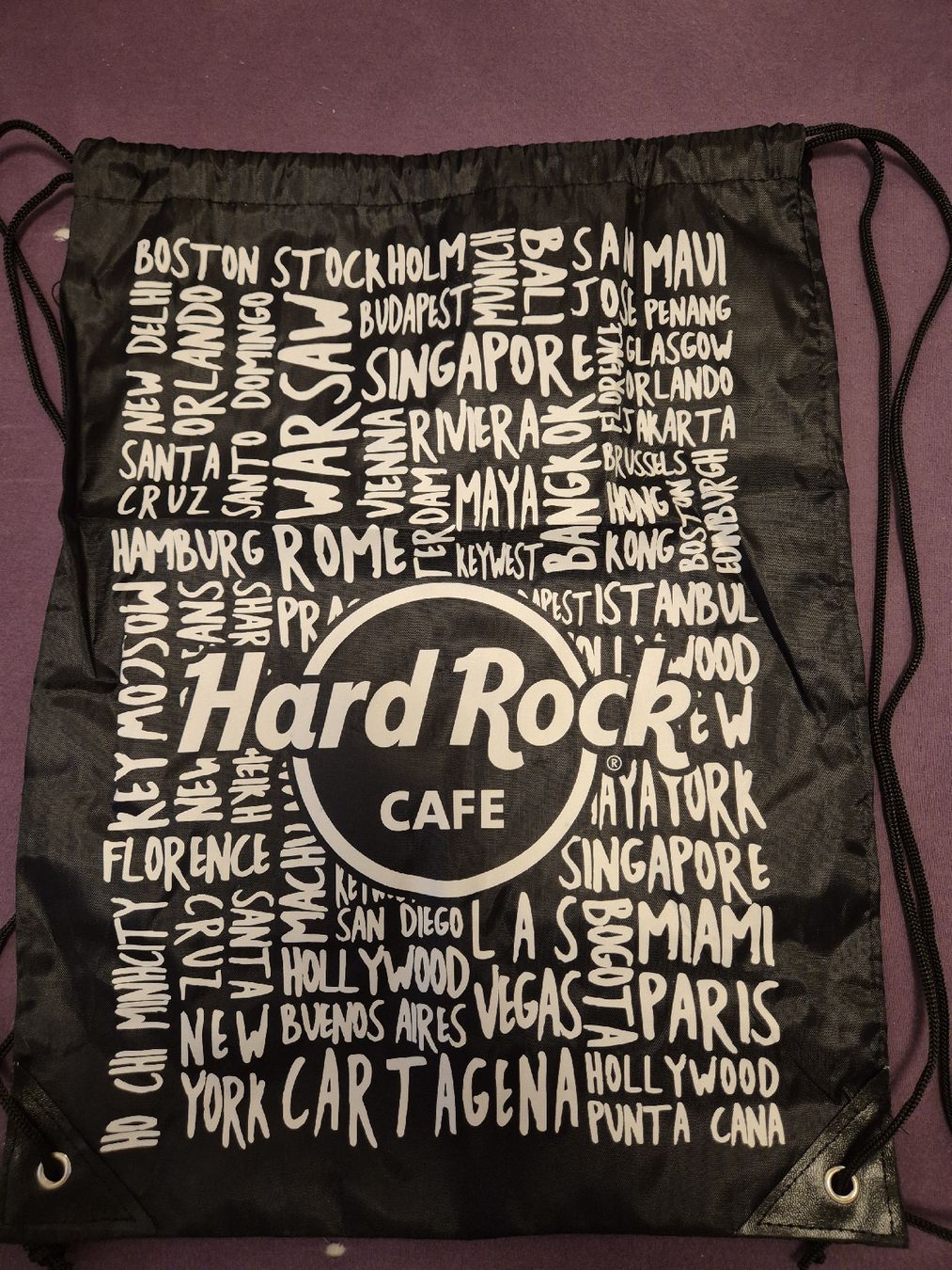Zaini: Rucksack Hard Rock Cafe – Nuovo (secondo la descrizione) da Riehen venduto da Vaniisha13