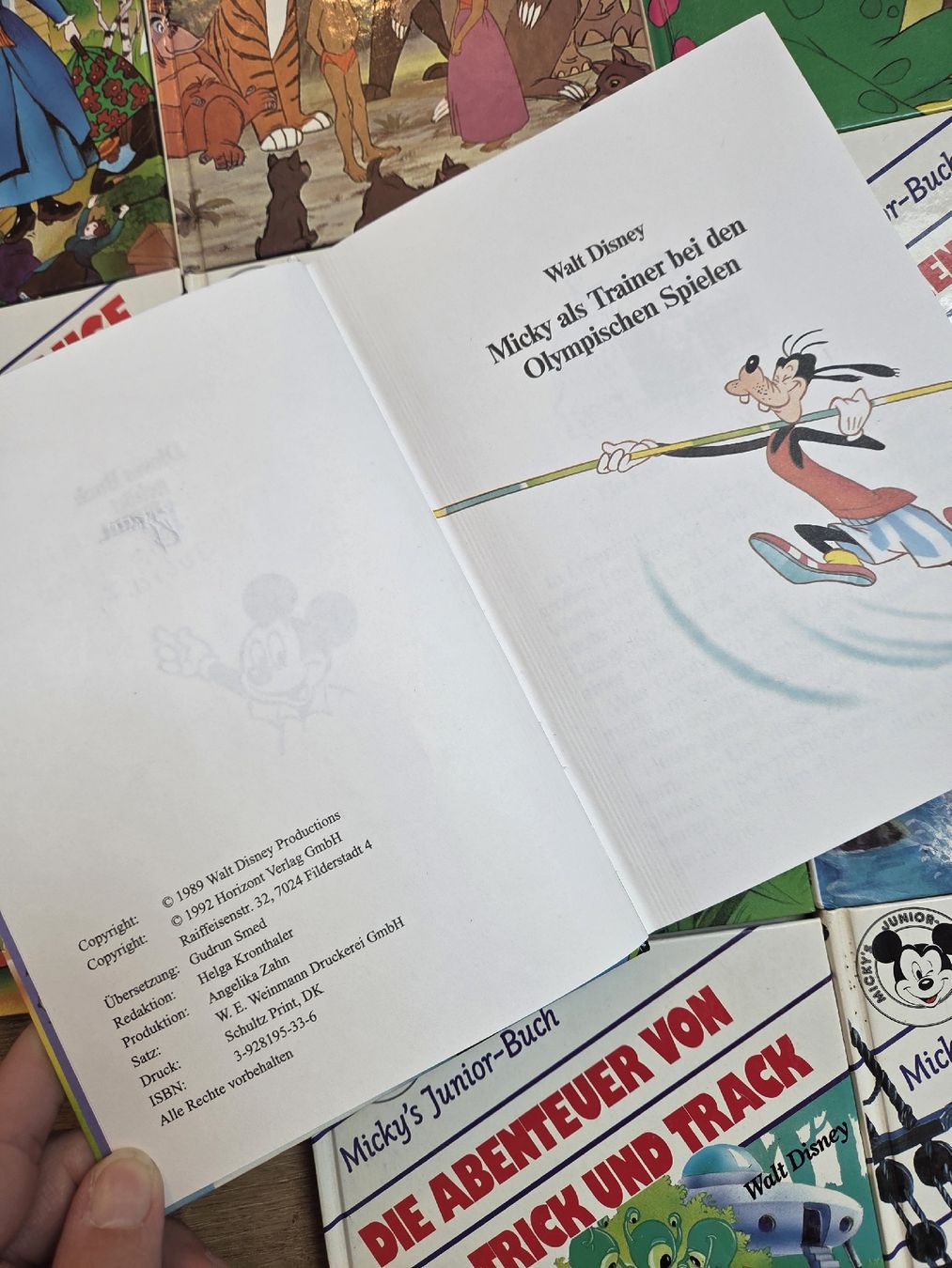 Libri: Micky's Junior Buch - 18. verschiedene Bücher – Nuovo (secondo la descrizione) da Waltenschwil venduto da Hotzolino 3
