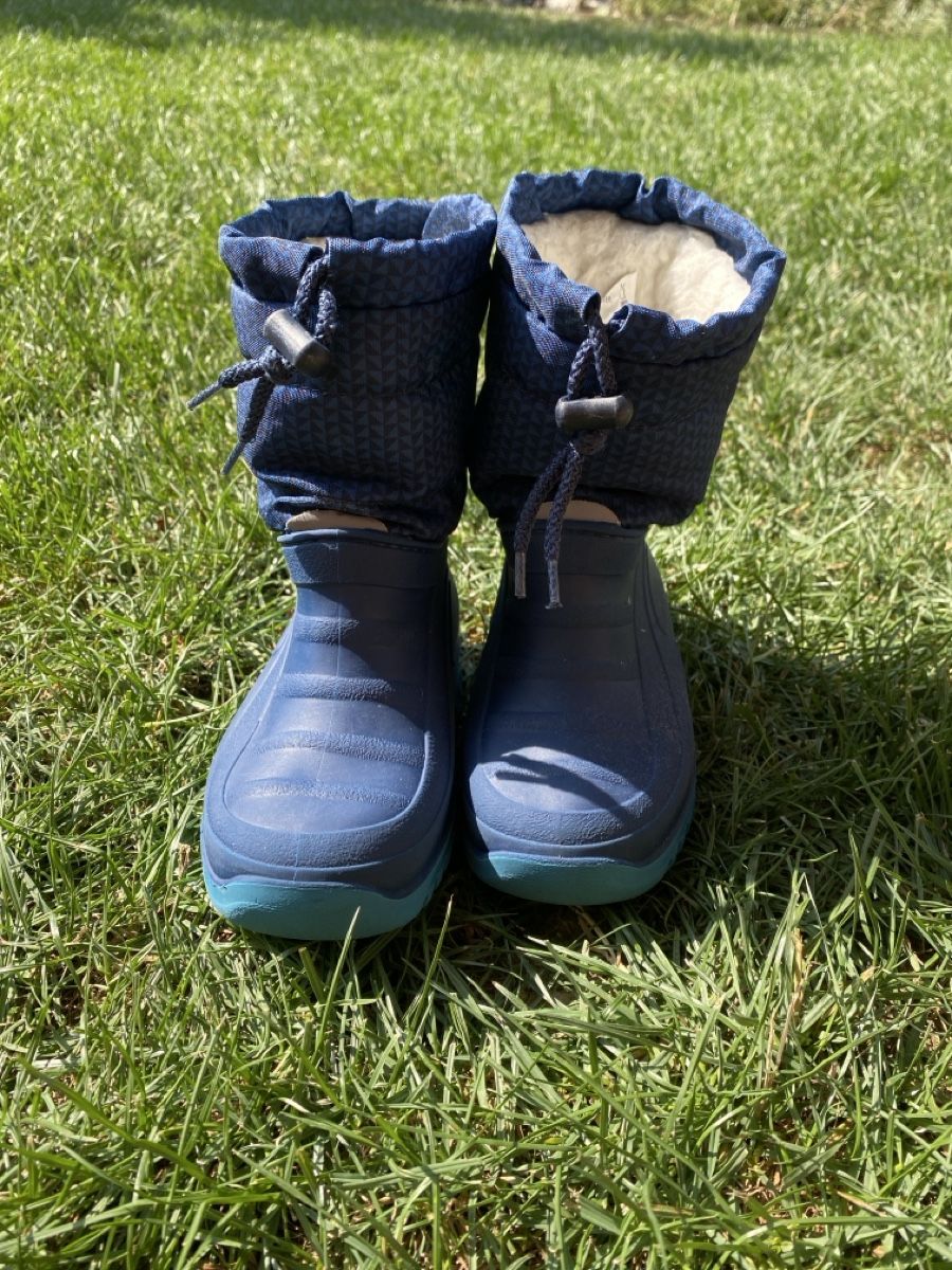 Chaussures garçon: Kinderstiefel blau Grösse 24 – D'occasion à Nussbaumen AG par Ruef90