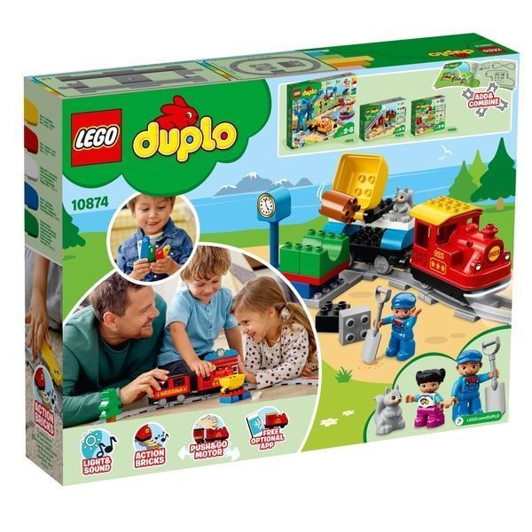 Lego Kit di costruzioni: 💥LEGO DUPLO 10874 Dampfeisenbahn NEU – Nuovo e nell'imballaggio originale da Galgenen venduto da Krdshop 1