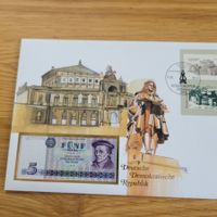 Banknoten Brief - Lettre avec billet de banque Deutsch