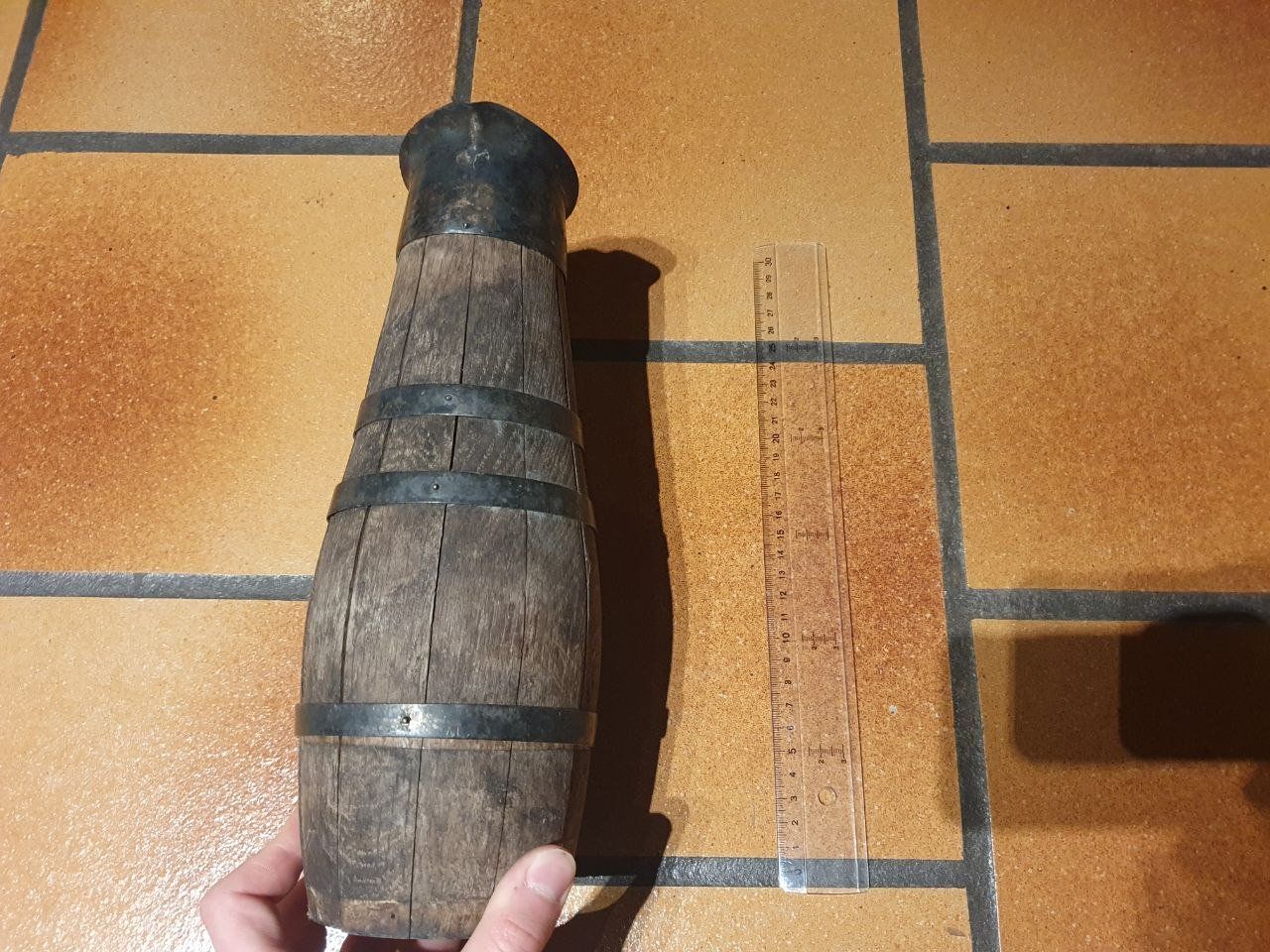 Karaffen: Carafe bois vintage tonneau – Gebraucht aus Bernex von Mardone 3