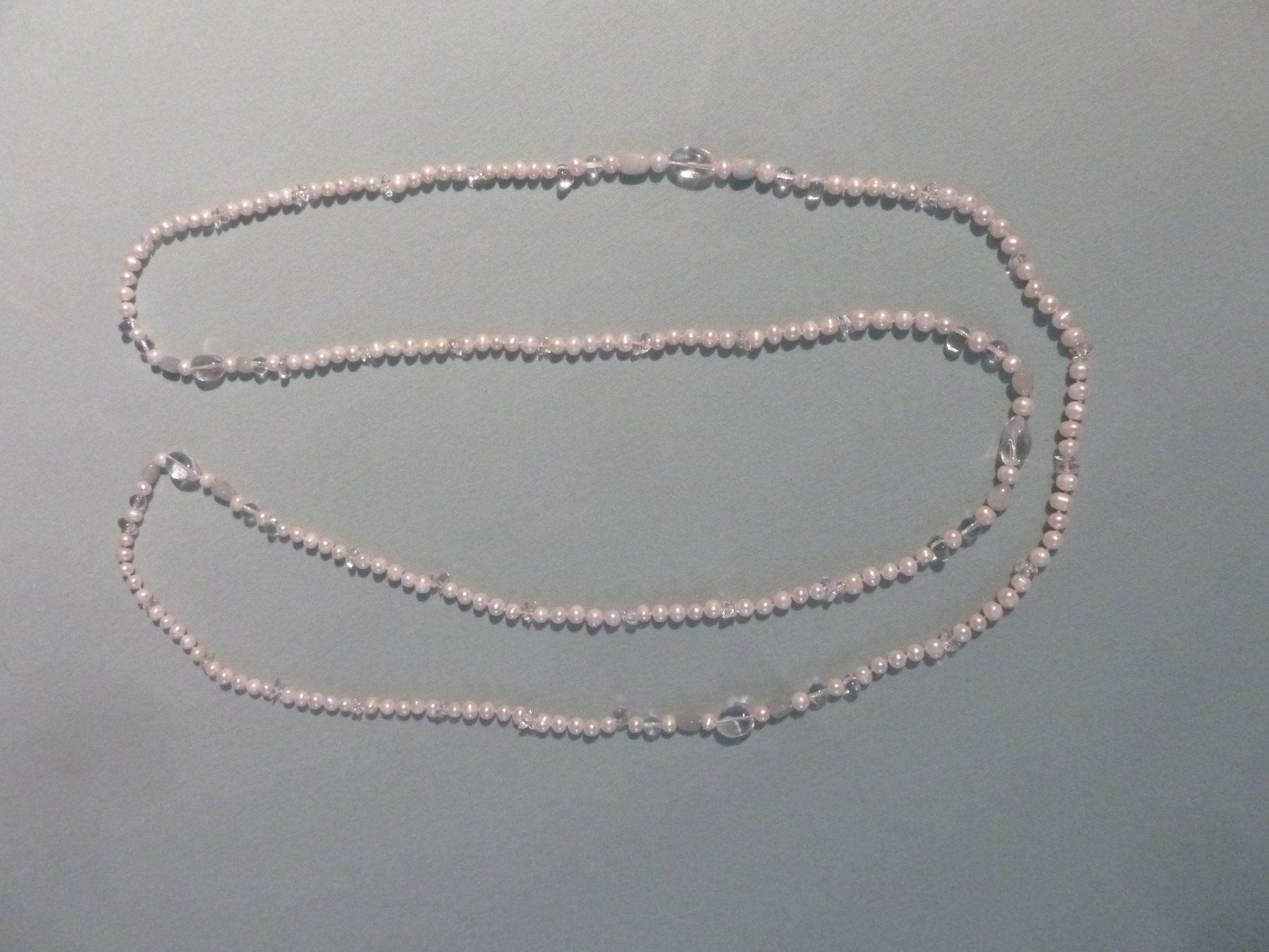 Catenine: Schmuck Perlen Kette Aquamarin,  Perlen, Bergkristall – Nuovo (secondo la descrizione) da Meiringen venduto da Lifestyle55 4