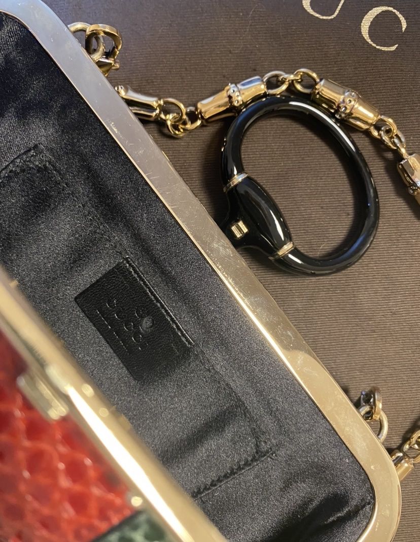 Gucci Borse da donna: Gucci Clutch in pitone – Nuovo (secondo la descrizione) da Mendrisio venduto da SGR85 2