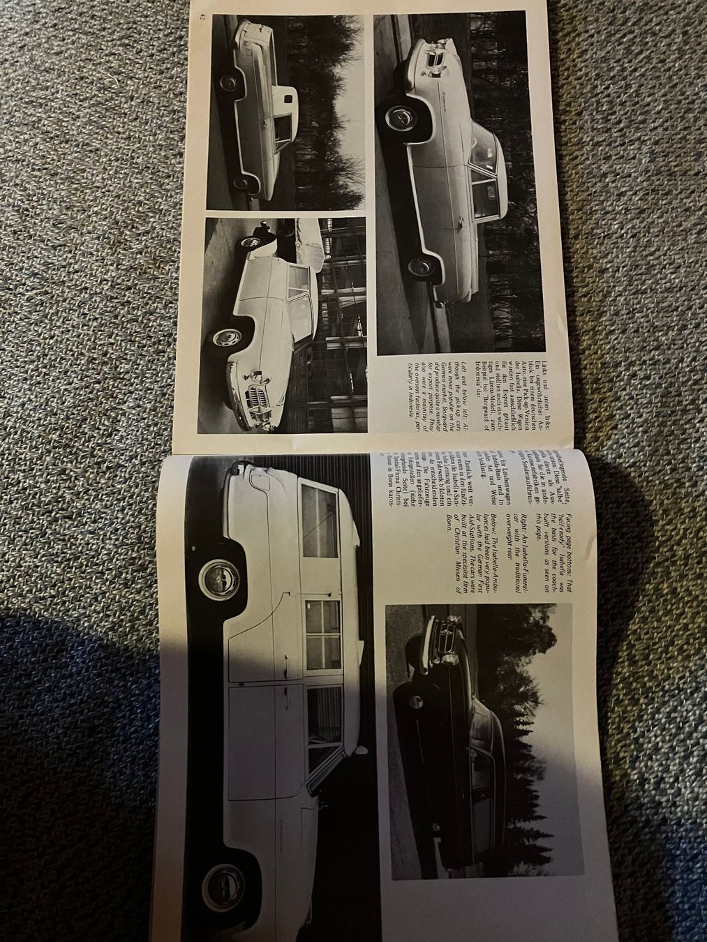 Zeitschriften & Magazine: Borgward Isabella  bitte Beschreibung lesen – Neu (gemäss Beschreibung) aus Pfäffikon ZH von Einarrolf 5