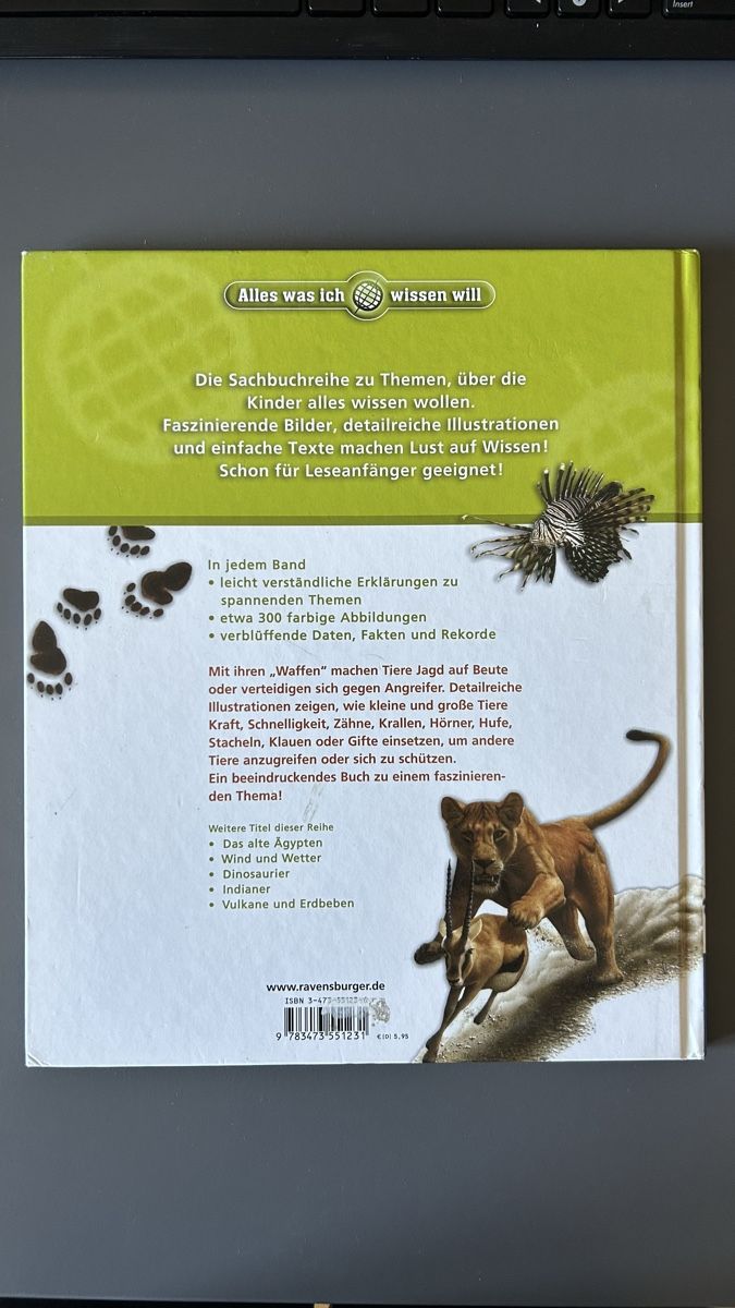 Libri: Sachbuch Gefährliche Tiere – Usato da Urtenen-Schönbühl venduto da sanfilipp0 1