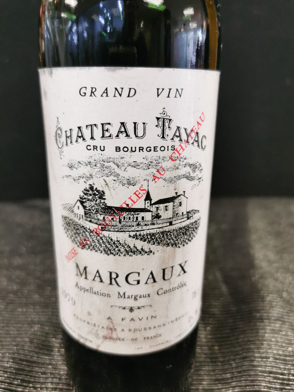 Vino: CHÂTEAU TAYAC MARGAUX 1979 – Nuovo (secondo la descrizione) da Genève venduto da Leboucheoreilles 1
