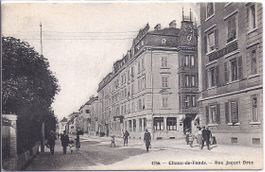 LA CHAUX - de - FONDS, rue Jaquet Droz