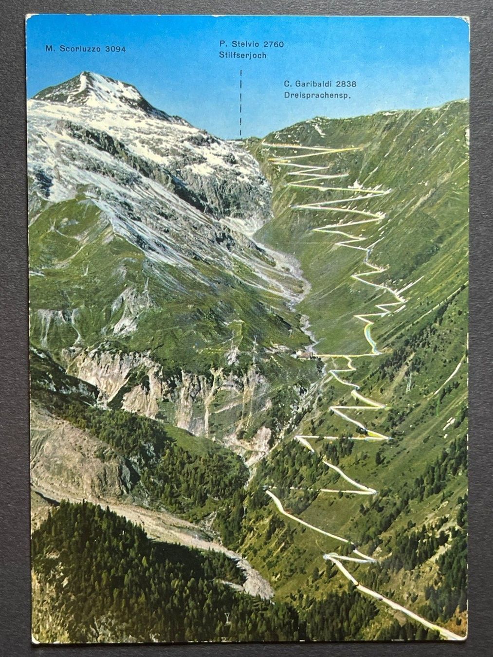 Cartoline postali: Silserjoch - Passo Stelvio – Usato da Steg VS venduto da danwer74