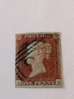 One Penny Red 1845