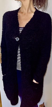 Marc Cain Strickjacke mit Schur-/Alpakawollanteil