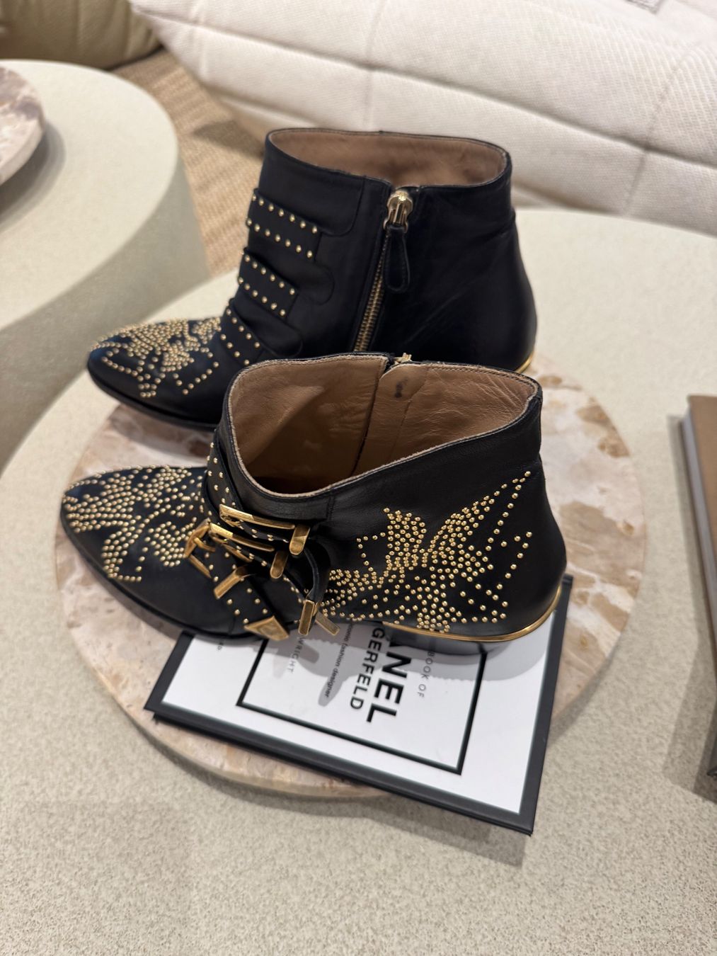 Chloé Scarpe da uomo: CHLOE BOOTS BLACK – Usato da Schwyz venduto da bofb 4
