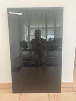 Pinnwand aus Glas schwarz inkl. Stift