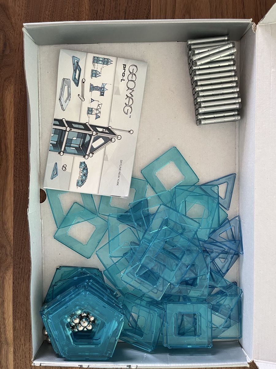 Geomag Kit di costruzioni: Geomag Pro-L Skyline New York – Usato da Unterengstringen venduto da Zitronenfalter02 1