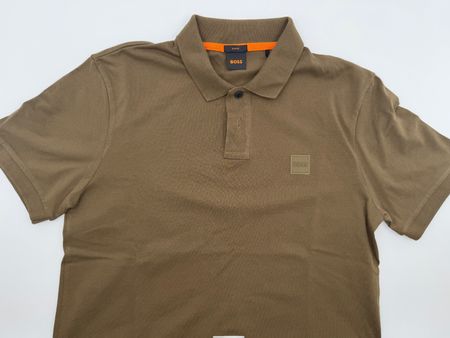 BOSS Poloshirt Herren – Oliv / Khaki – Grösse L – Neuwertig