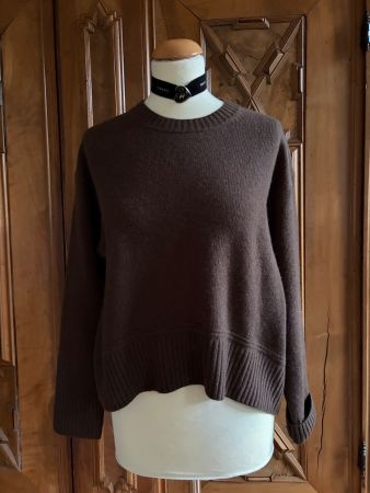 BENETTON Pullover Gr S /Wolle/ Zustand: Neu Farbe: Braun