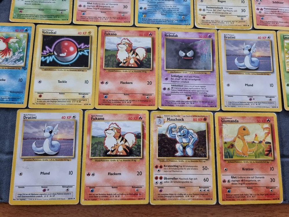 Pokémon Vintage Base - und Jungle Set 85 Karten played | Kaufen auf Ricardo