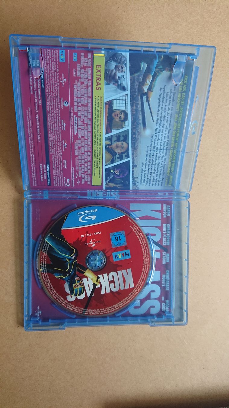 Tutti i DVDs: Kick-Ass Blu-ray  – Usato da Chur venduto da FreakofRarity 2