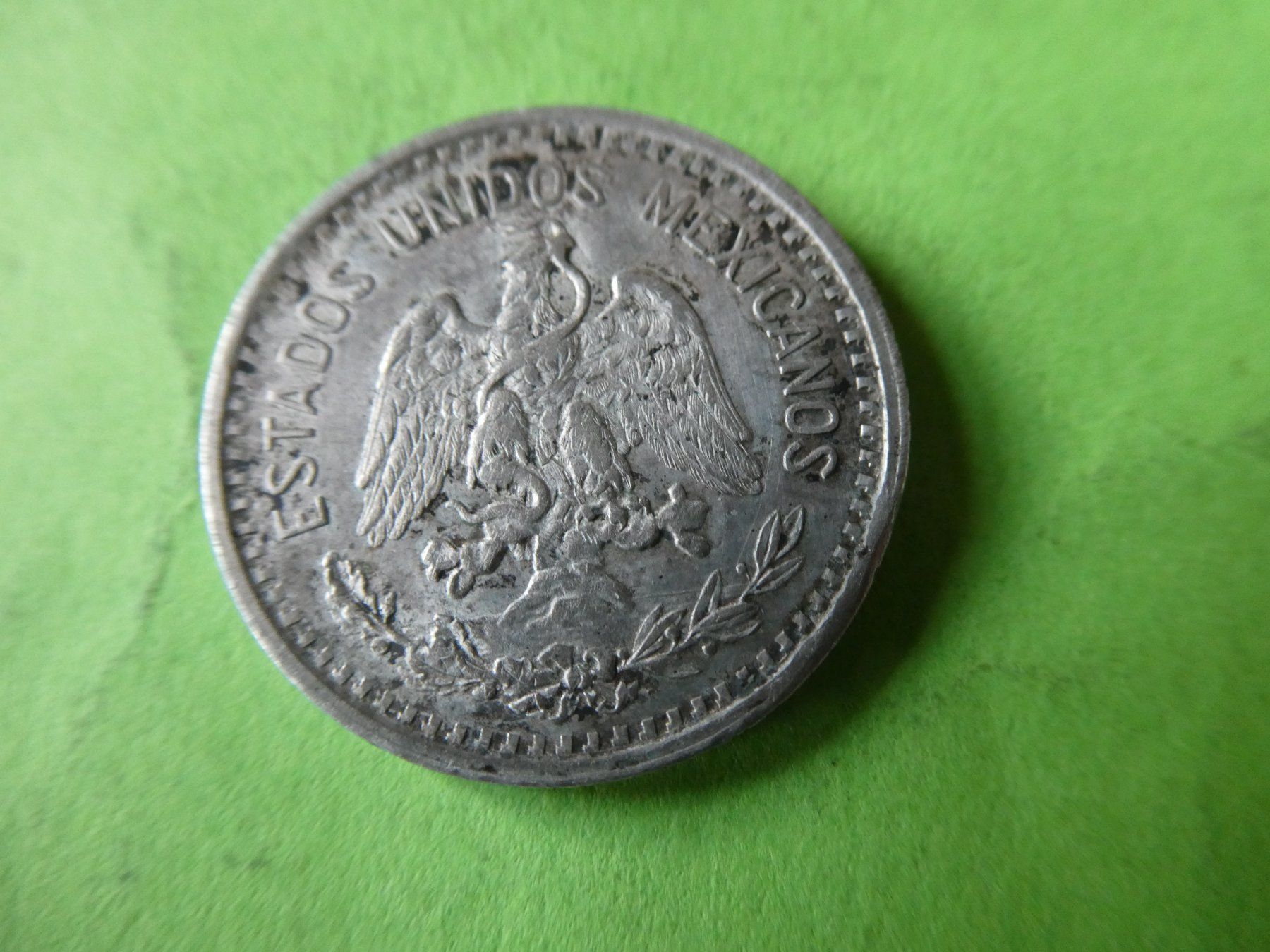 Alle Münzen: Mexiko 1905, 20 Centavos - Silber – Gebraucht aus Hinterforst von Rohusri 1