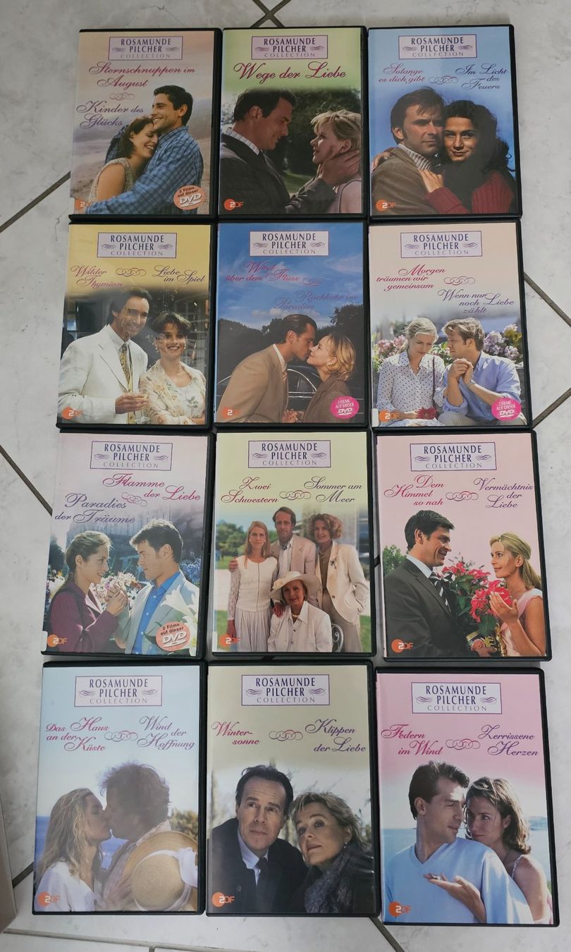 Tutti i DVDs: ROSAMUNDE PILCHER / 12  DVD- Sammlung – Usato da Geuensee venduto da jes_9xyk