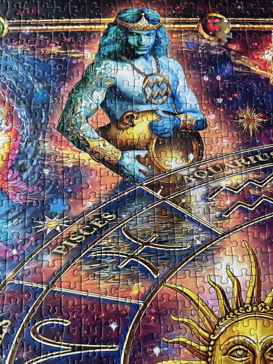 Ravensburger Puzzle: Puzzle Horoskop 3000 Teile – Usato da Bülach venduto da Bern76 7