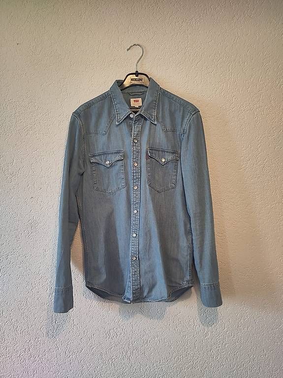 Levi's Camicie: Jeans Hemd Blau Levis grösse S – Usato da Hägglingen venduto da salihoidu_ 3