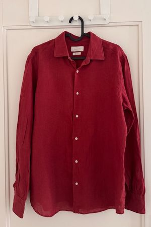 Massimo Dutti Hemd M 100% Linen