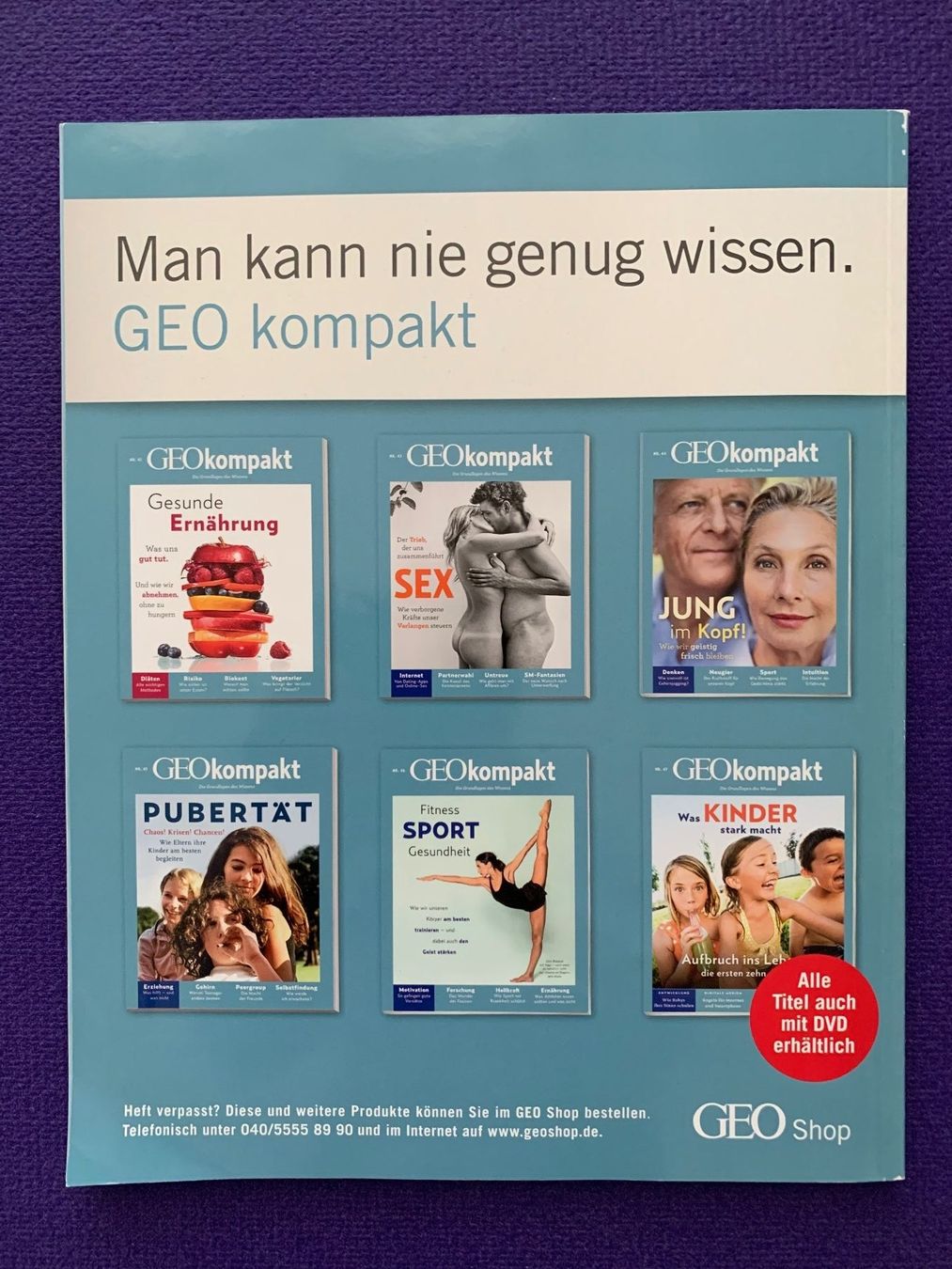 Riviste & Magazine: GEOkompakt - Schlaf und Traum  - Nr. 48 – Usato da Oberwil BL venduto da nefret01 1