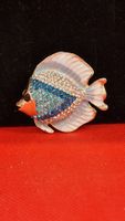 Hübsche Vintage Fisch Brosche, Modeschmuck, Goldoptik 🐠