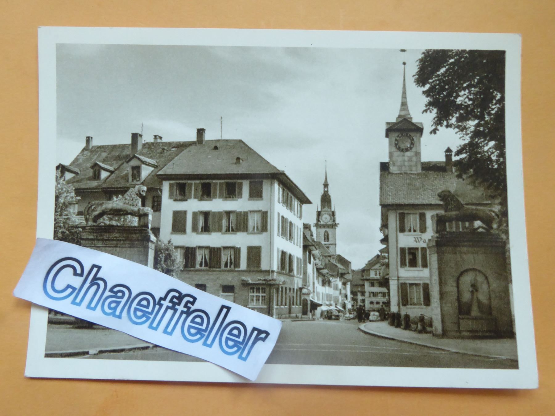 Cartoline postali: unterer Stadteingang von Zofingen – Nuovo (secondo la descrizione) da Zürich venduto da Chaeffeler