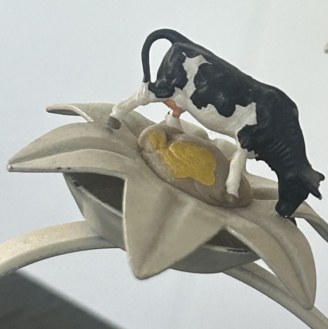 Sculture & Statue: Kunst: Kühe auf Edelweissen – Usato da Bern venduto da thelabe 5