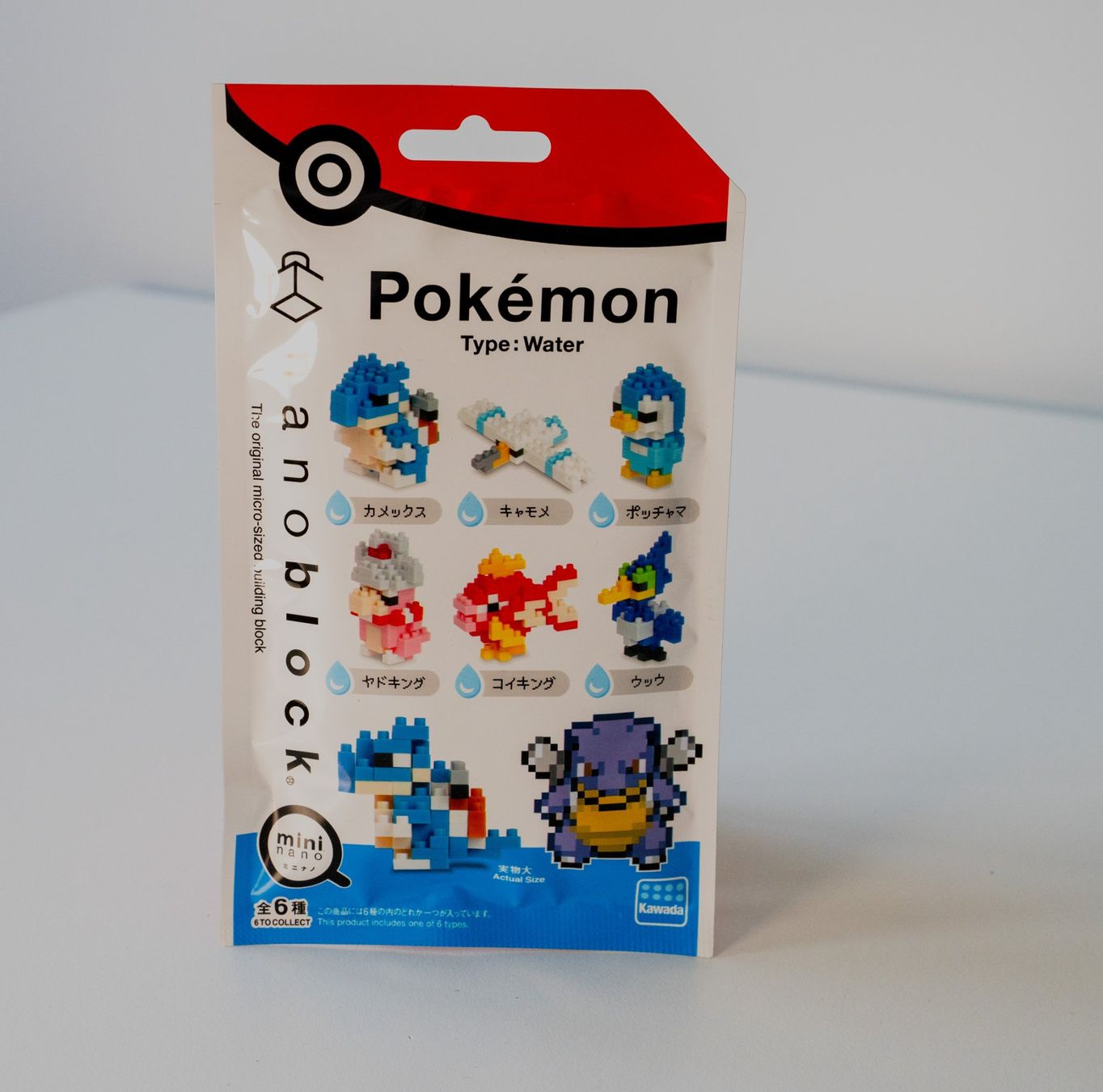 Statuette: nanoblock Pokemon WaterType – Nuovo e nell'imballaggio originale da Oberdorf BL venduto da nja.nja