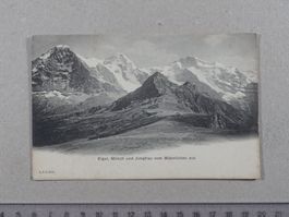 Eiger, Mönch, Jungfrau vom Männlichen aus