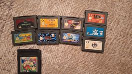 Game Boy Advance Spiele Bundle – Batman, Yu-Gi-Oh, Lilo & St
