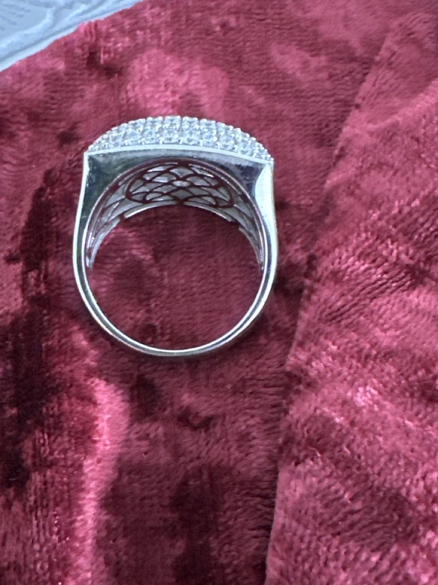 Anelli: Ring 925 Silber mit Zirkonias – Usato da Trüllikon venduto da angela4444 5