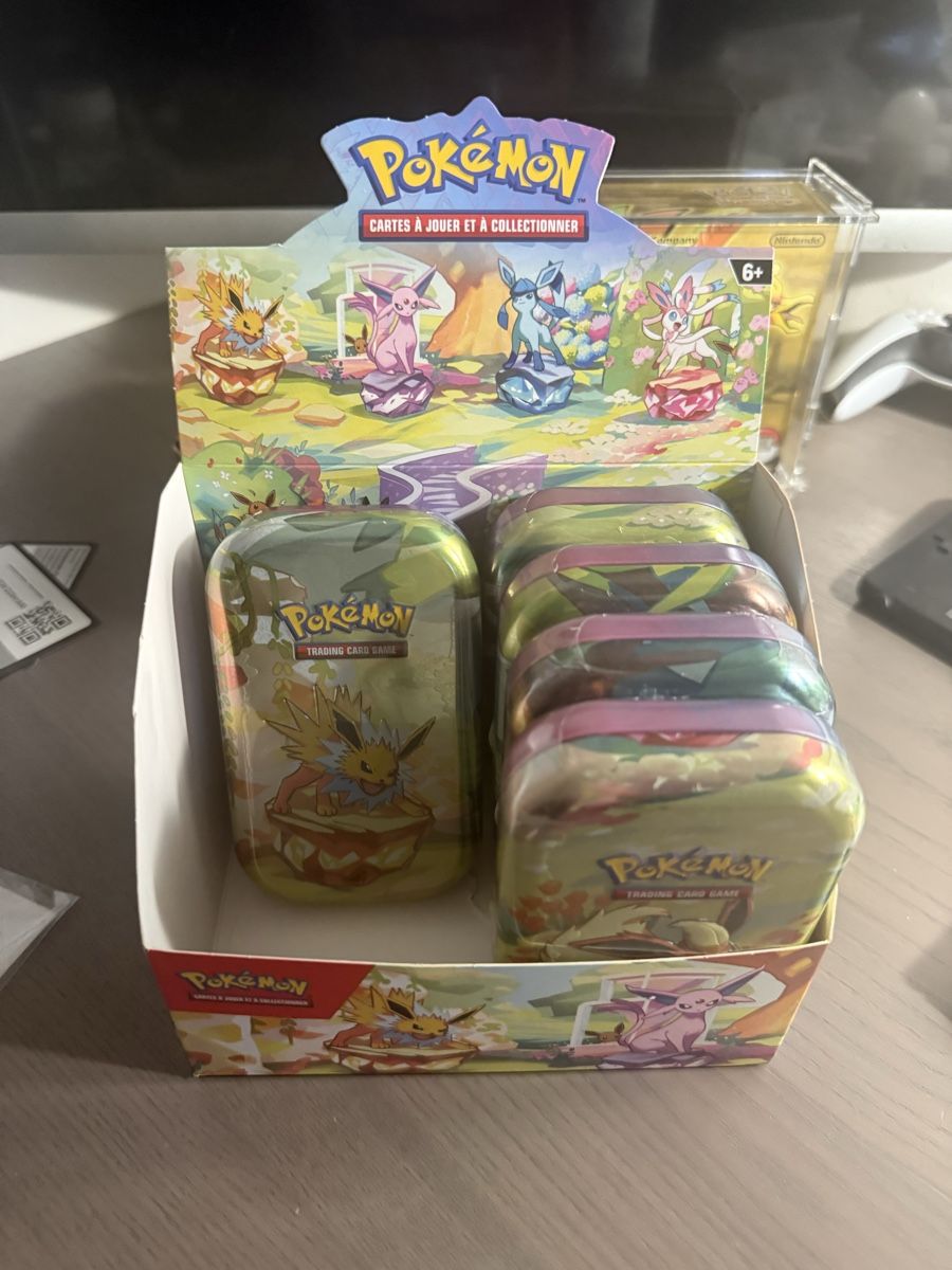 Pokémon Carte collezionabili: Pokémon Évolutions Prismatiques 5x mini tin FR – Nuovo e nell'imballaggio originale da Thônex venduto da retrolovech