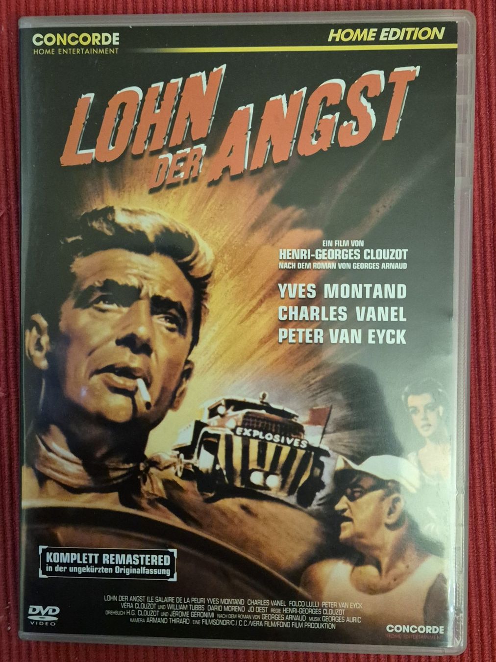 Tutti i DVDs: Lohn der Angst / Yves Montand – Usato da Chur venduto da dluli