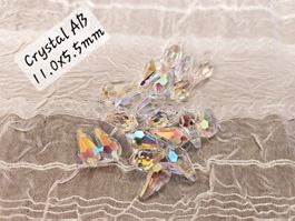 Swarovski Tropfen 11.0x5.5mm Crystal AB die letzten