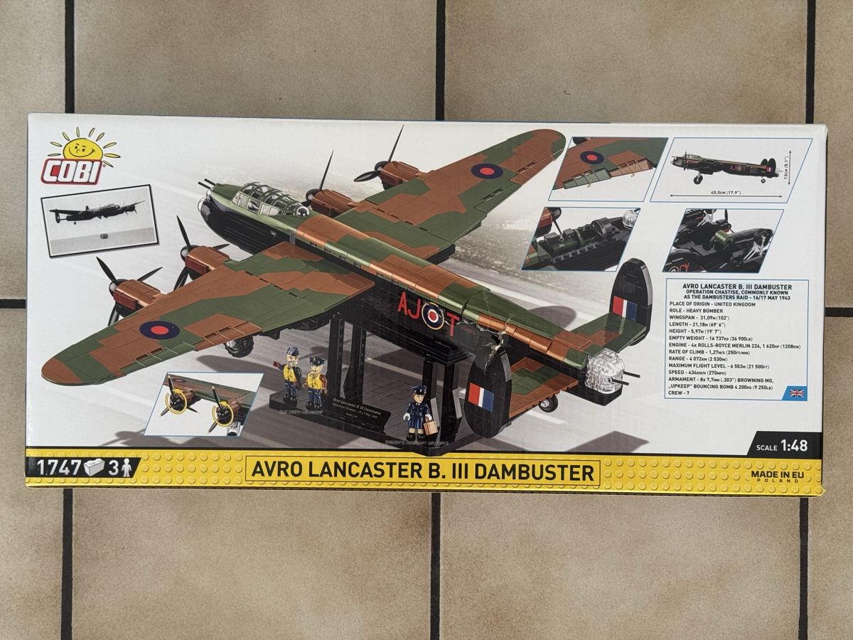 Cobi Kit di costruzioni: Cobi 5758 AvrobLanchaster B.III Dambuster – Nuovo e nell'imballaggio originale da Oberlunkhofen venduto da ste_vtj5