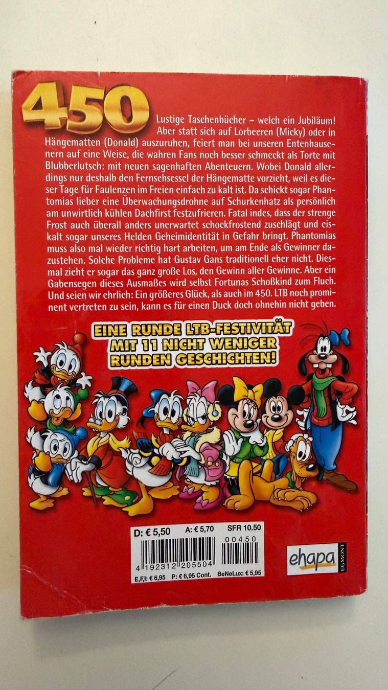 Fumetti: LTB Lustiges Taschenbuch 450 – Usato da Münsingen venduto da Ganjam 2