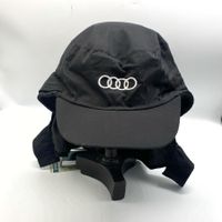 Audi Kappe, Schwarz, Neu, mit Nackenschutz