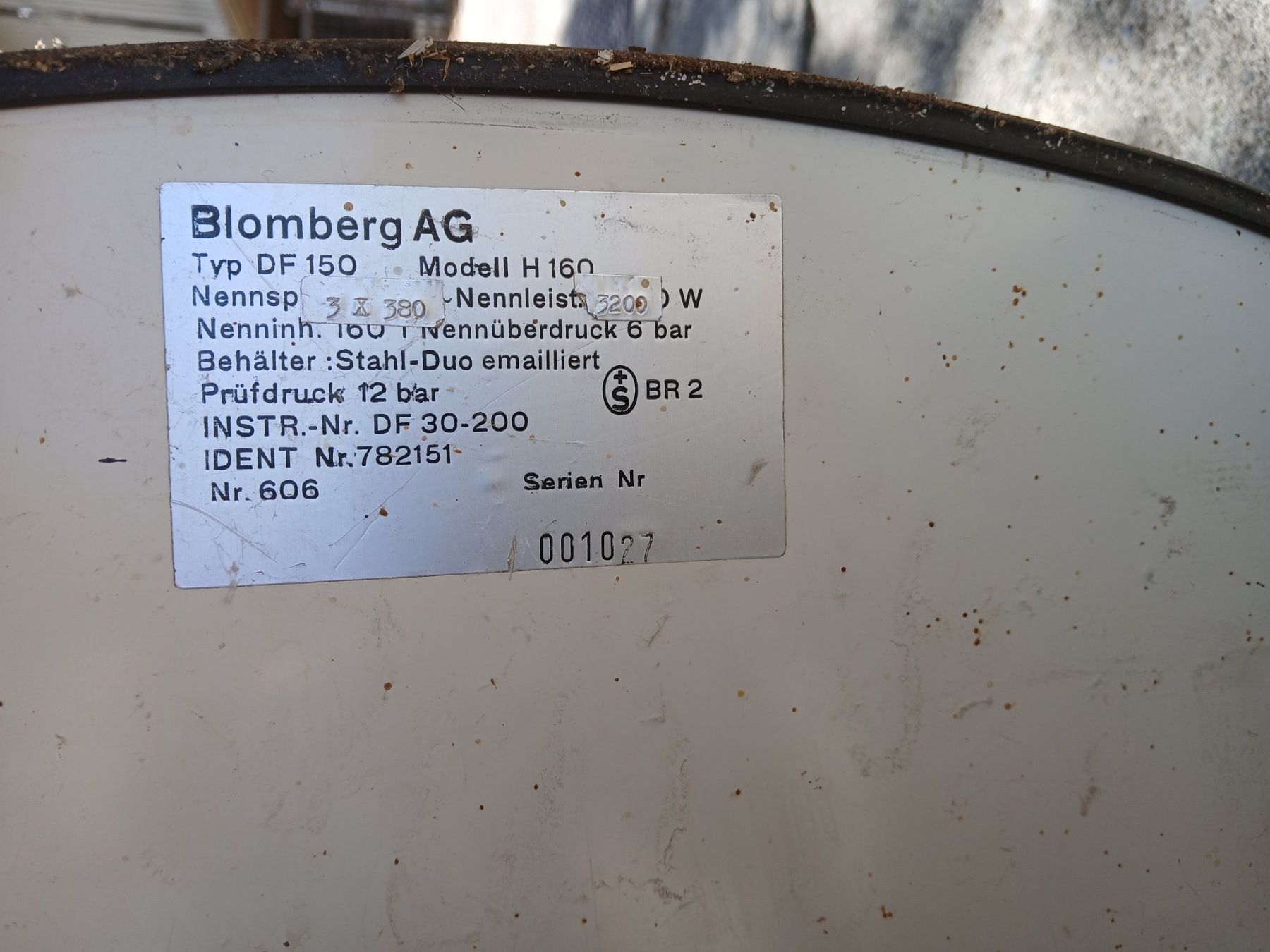 Sanitari: Boiler Bloomberg – Usato da Merenschwand venduto da Fefe1 3