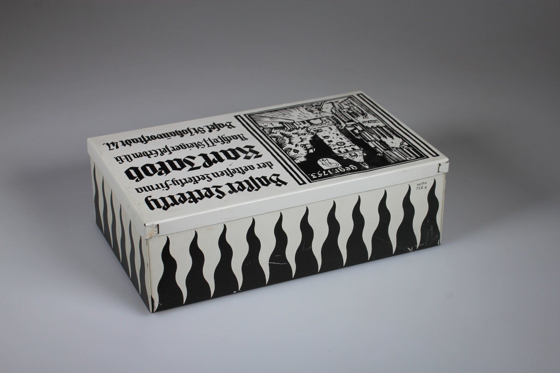 Barattoli: Vintage Werbedose Karl Jacob Basler Leckerly – Usato da Basel venduto da IRMAundFRED 1
