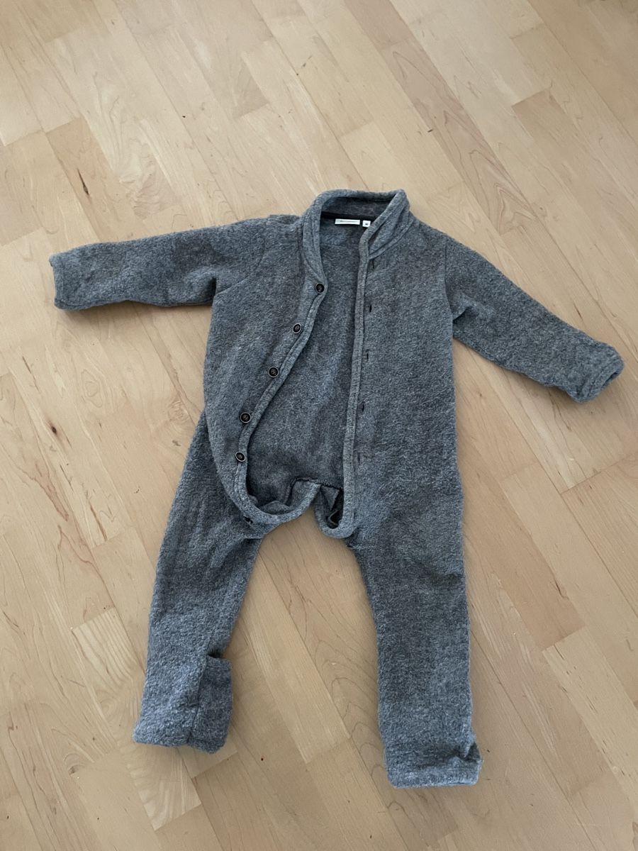Sanetta Completi: Woll-Fleece-Overall – Usato da Baar venduto da angelitam