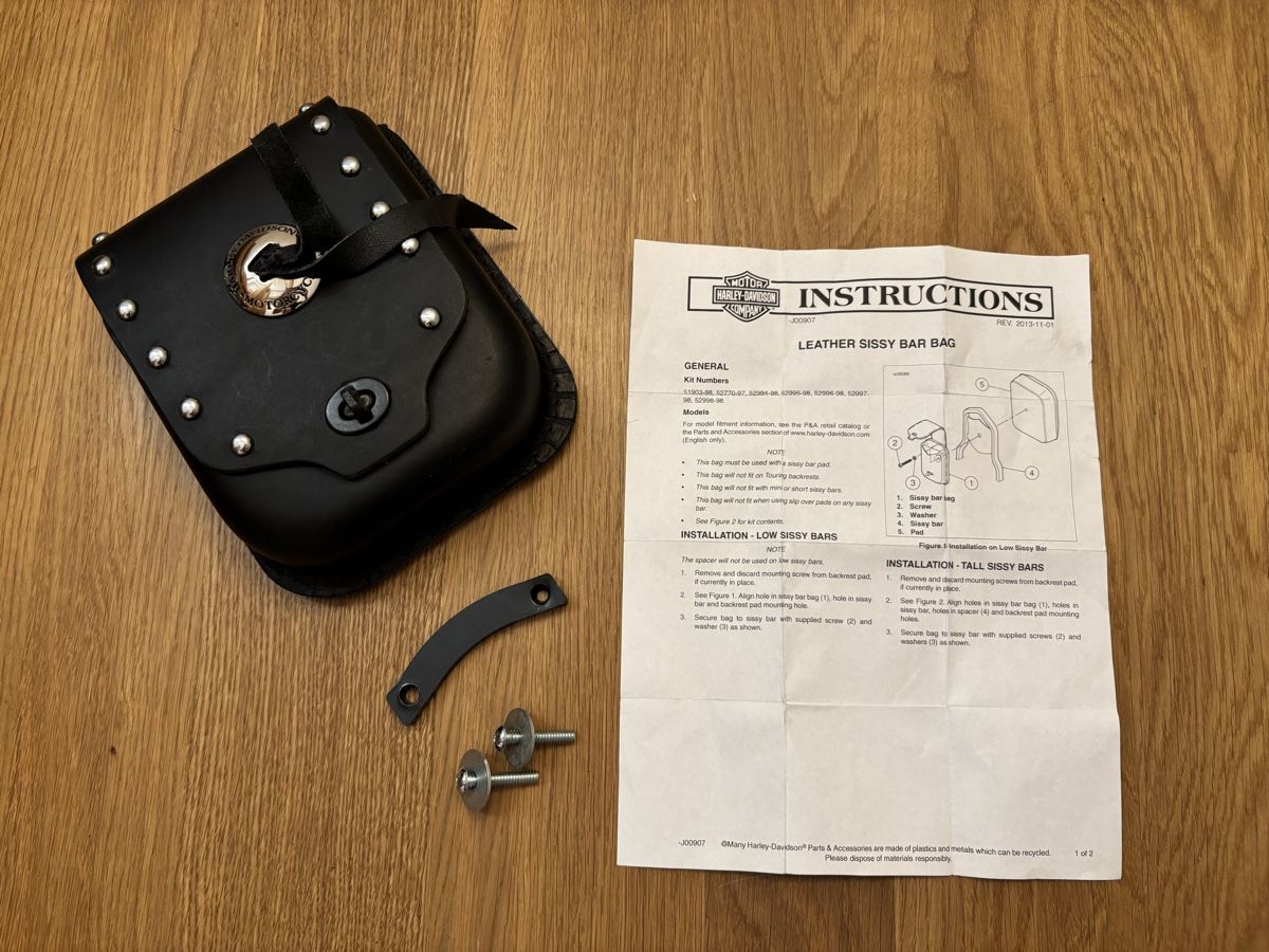 Harley-Davidson Borse: Harley Davidson Sissibar Tasche – Nuovo e nell'imballaggio originale da Faulensee venduto da Liebes_Kind_2019 5