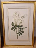 Gemälde Rosen von E. Gasser von Gunten mit Goldrahmen